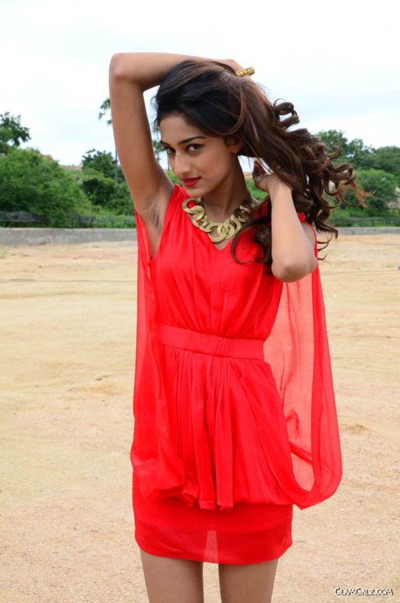 Beautiful Erika Fernandez In Red 