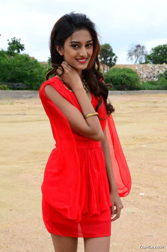 Beautiful Erika Fernandez In Red 