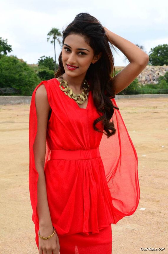 Beautiful Erika Fernandez In Red 