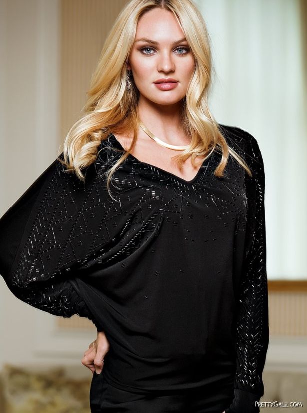  Candice Swanepoel For Victorias Secret Lingerie Shoot