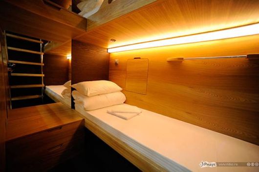 Amazing Capsule Hotel In Moscow