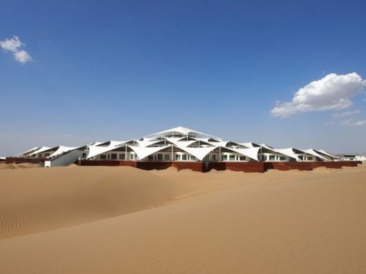 The Xiangshawan Desert Lotus Hotel