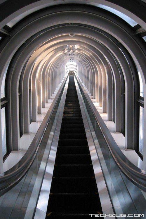 Worlds Highest 'Open Air' Escalator