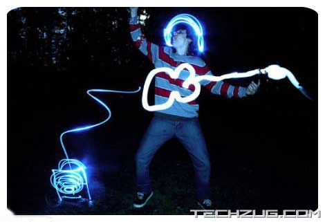 Spectacular Graffiti with only Light!
