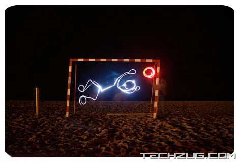 Spectacular Graffiti with only Light!
