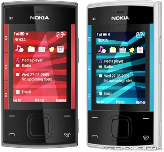 New Releases from Nokia: X3 and X6