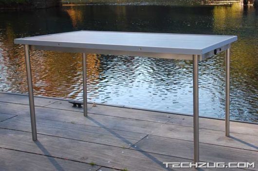 Amazing Solar Table Concept