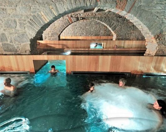 Underground Brewery Converted To Thermal Spa