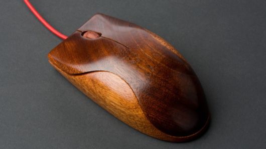 An Eco Friendly Wooden Mouse