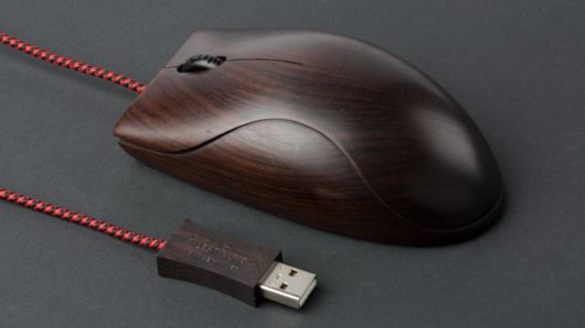 An Eco Friendly Wooden Mouse